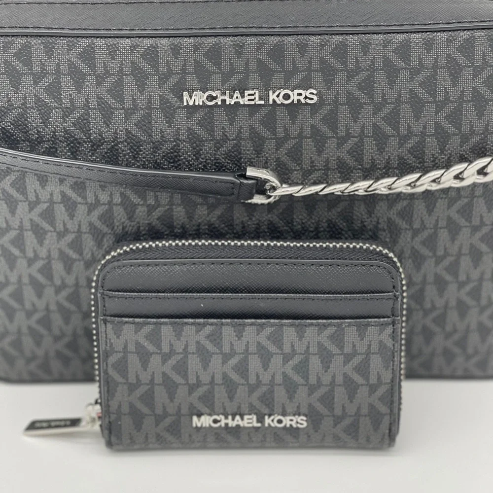 Michael Kors LG EW Crossbody & Case Card Wallet